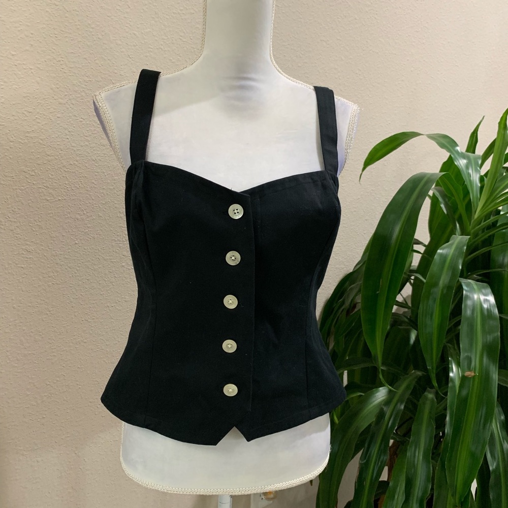Lauren Ralph Lauren Bustier Corset Top Size 8 - Picture 2 of 6